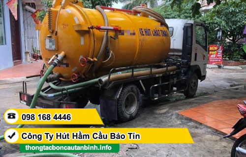 hút hầm cầu Phường Bảy Hiền