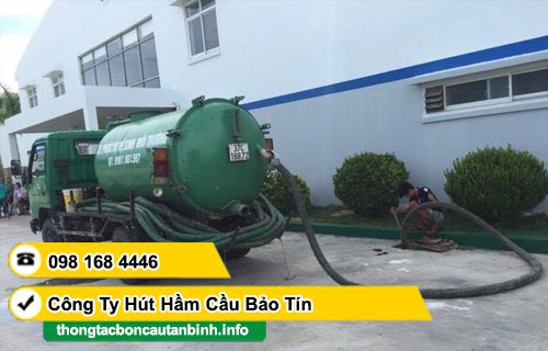 Hút hầm cầu Phường Tân Sơn giá rẻ