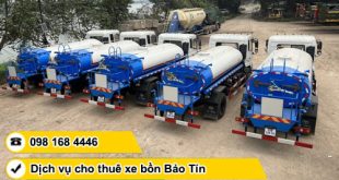 Cho thuê xe bồn chở nước tưới cây TPHCM
