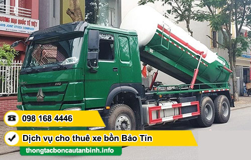 Dịch vụ cho thuê xe bồn tại TPHCM giá rẻ