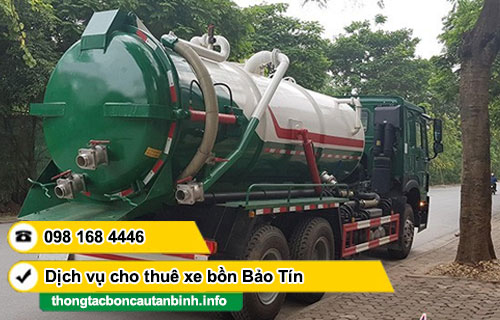 Dịch vụ cho thuê xe bồn tại TPHCM giá rẻ